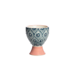 Pink & Teal Egg Cup