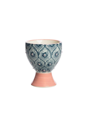 Pink & Teal Egg Cup