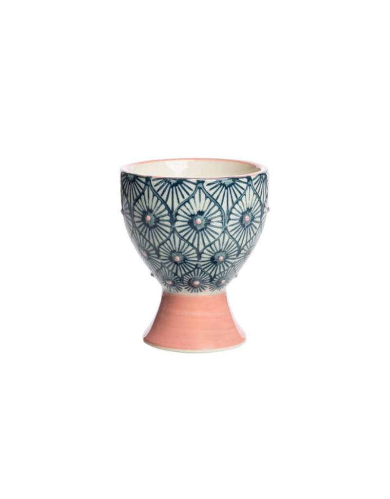 Pink & Teal Egg Cup
