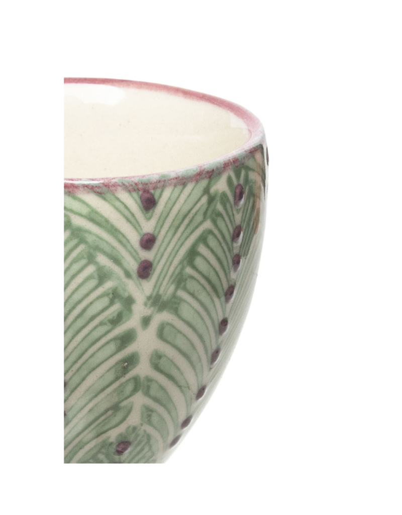 Purple & Green Egg Cup