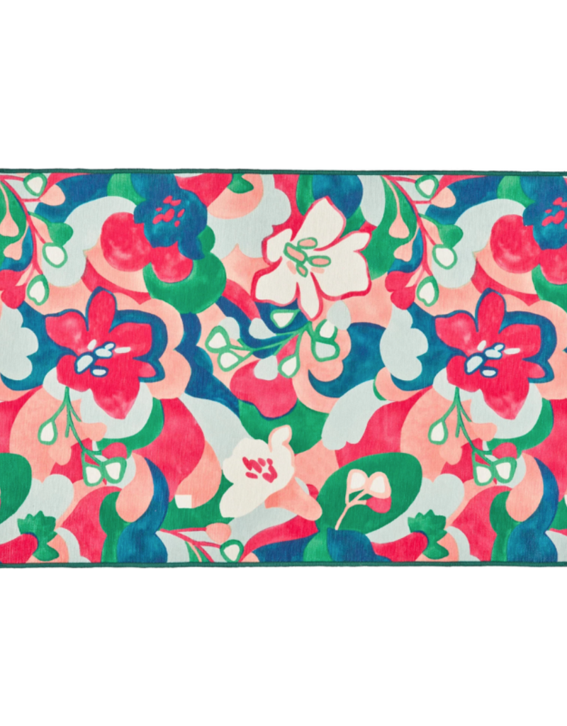 Dash & Albert Dash & Albert Machine Washable Dreamy Daisies Rug 3x5
