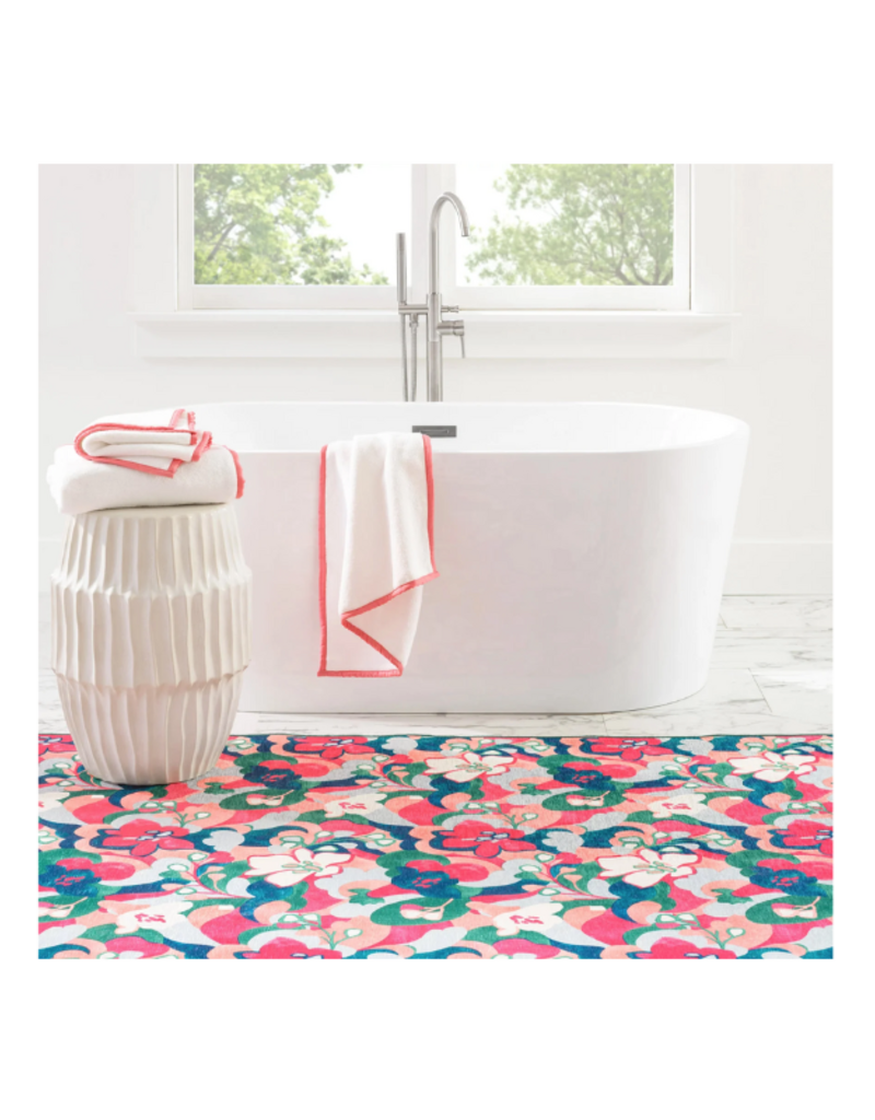 Dash & Albert Dash & Albert Machine Washable Dreamy Daisies Rug 3x5