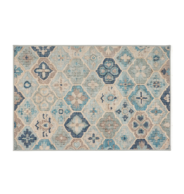Dash & Albert Dash & Albert Machine Washable Pali Blue 2'x3'