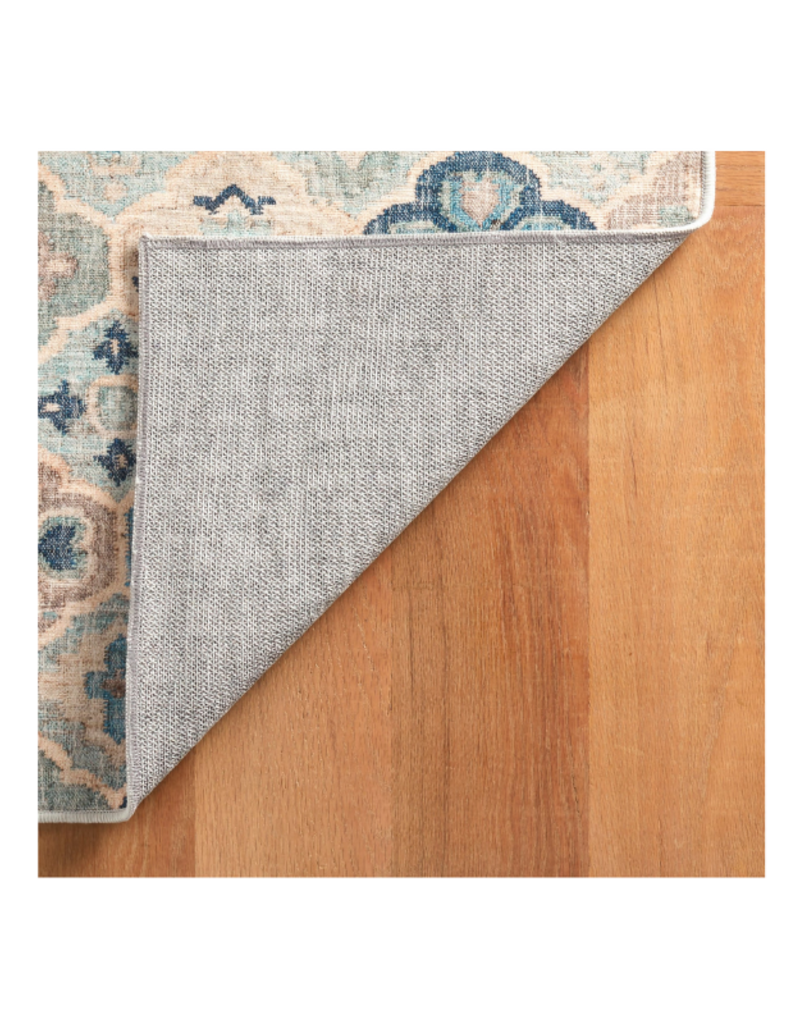 Dash & Albert Dash & Albert Machine Washable Pali Blue 2x3