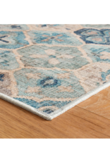 Dash & Albert Dash & Albert Machine Washable Pali Blue 2x3
