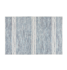 Dash & Albert Dash & Albert Machine Washable Malta Blue 2'x3'