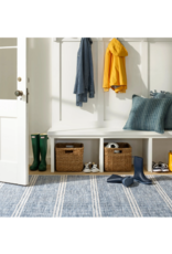 Dash & Albert Dash & Albert Machine Washable Malta Blue 2x3