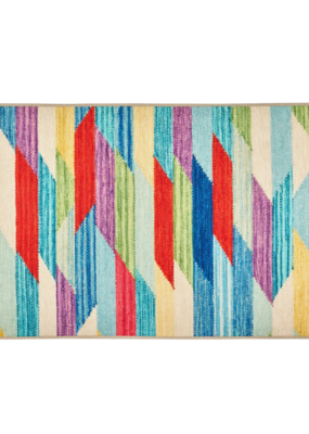 Dash & Albert Dash & Albert Machine Washable Hotline Multi 3x5