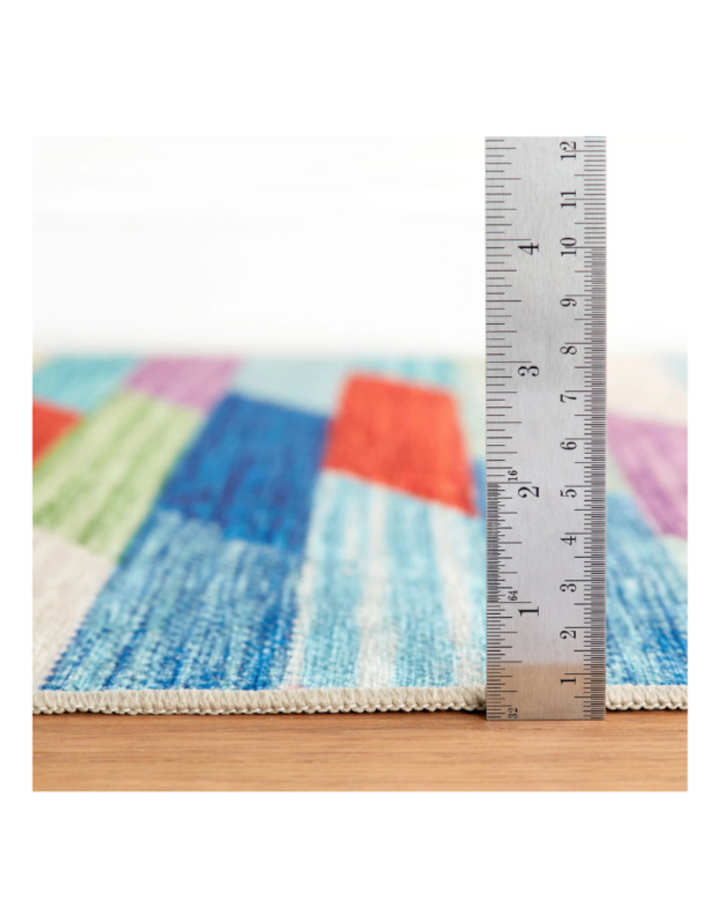 Dash & Albert Dash & Albert Machine Washable Hotline Multi 3x5