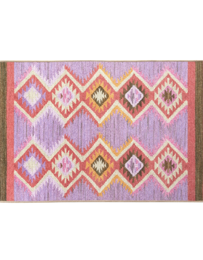 Dash & Albert Dash & Albert Machine Washable Rhapsody Spice 3x5