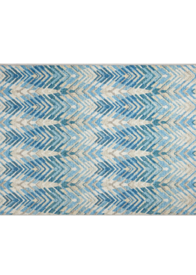 Dash & Albert Dash & Albert Machine Washable Seneca Blue 3x5