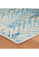 Dash & Albert Dash & Albert Machine Washable Seneca Blue 3x5