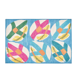 Dash & Albert Dash & Albert Machine Washable Lily Pad 3x5