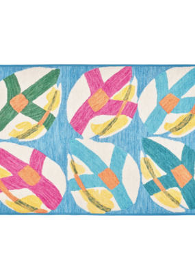 Dash & Albert Dash & Albert Machine Washable Lily Pad 3x5