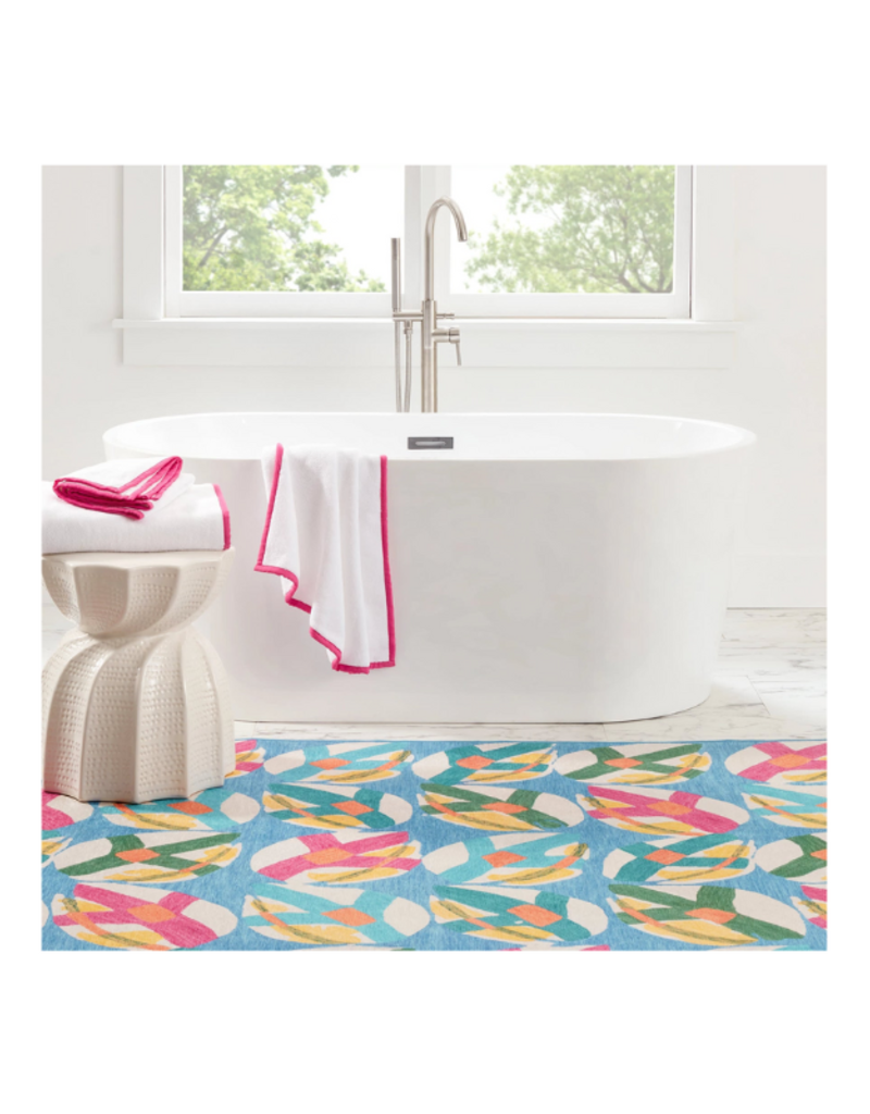 Dash & Albert Dash & Albert Machine Washable Lily Pad 3x5