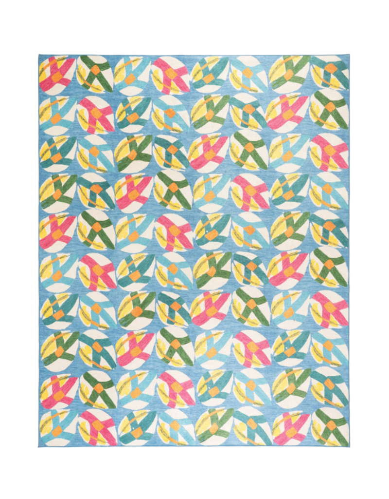 Dash & Albert Dash & Albert Machine Washable Lily Pad 3x5