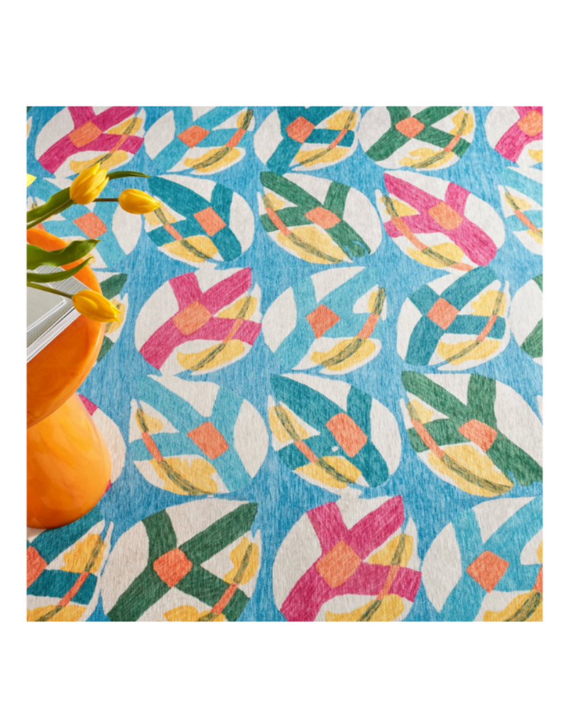 Dash & Albert Dash & Albert Machine Washable Lily Pad 3x5