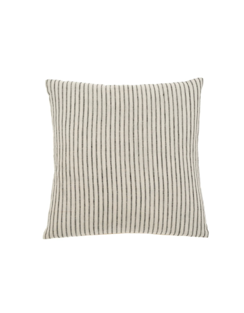 Indaba Trading Ticking Stripe Linen Pillow 20x20