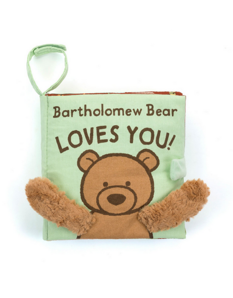 Jellycat Jellycat Bartholomew Bear Loves You Book