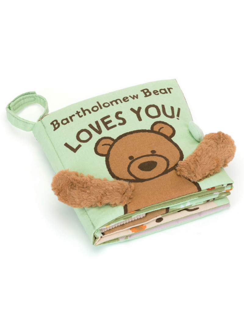 Jellycat Jellycat Bartholomew Bear Loves You Book