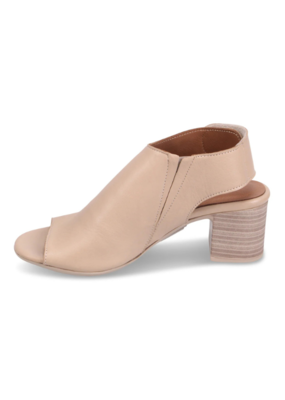 Bueno Rachel Block Heel Sandal in Taupe by Bueno