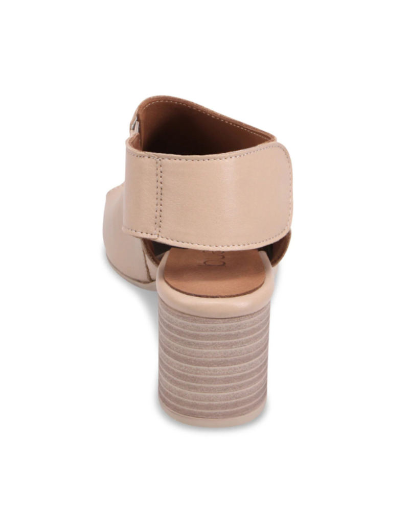 Bueno Rachel Block Heel Sandal in Taupe by Bueno