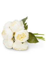 Full Peony Bouquet in White