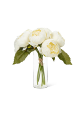 Full Peony Bouquet in White