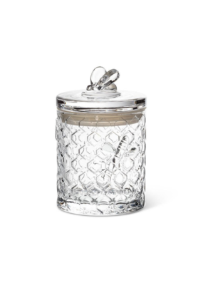 Honeycomb Jar with Bees