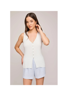 Gentle Fawn Miles Vest in White by Gentle Fawn