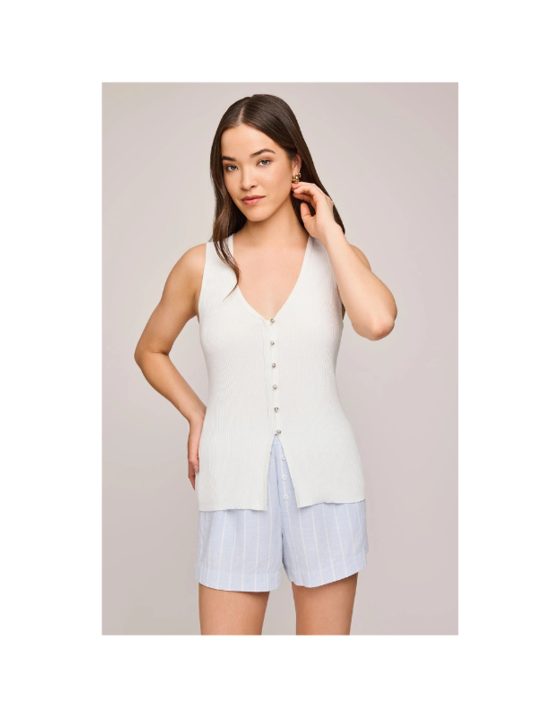 Gentle Fawn Miles Vest in White by Gentle Fawn