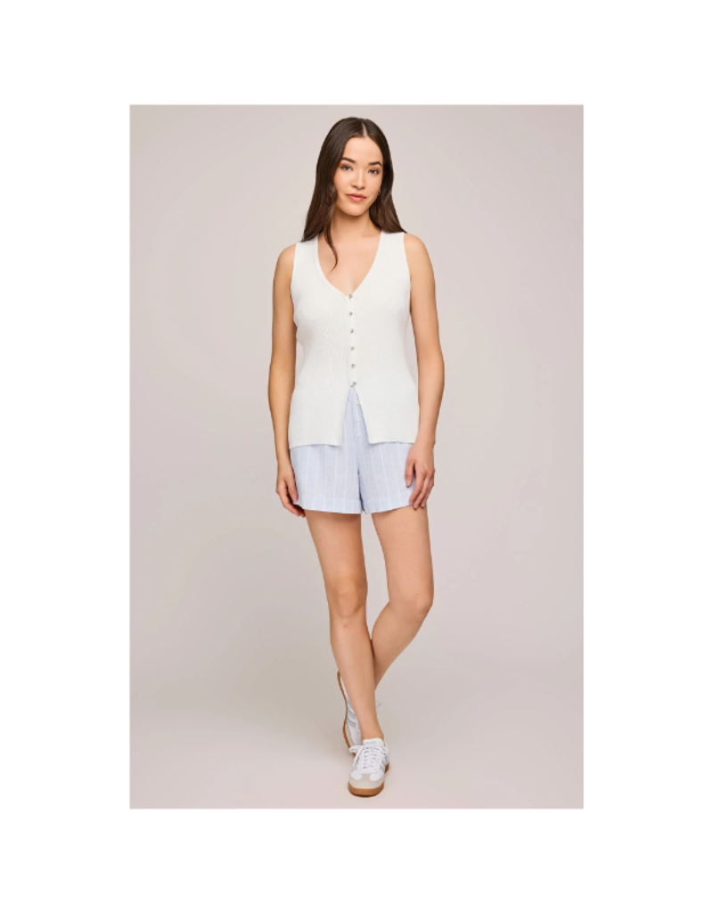 Gentle Fawn Miles Vest in White by Gentle Fawn
