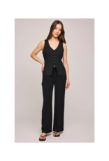 Gentle Fawn Miles Vest in Black by Gentle Fawn