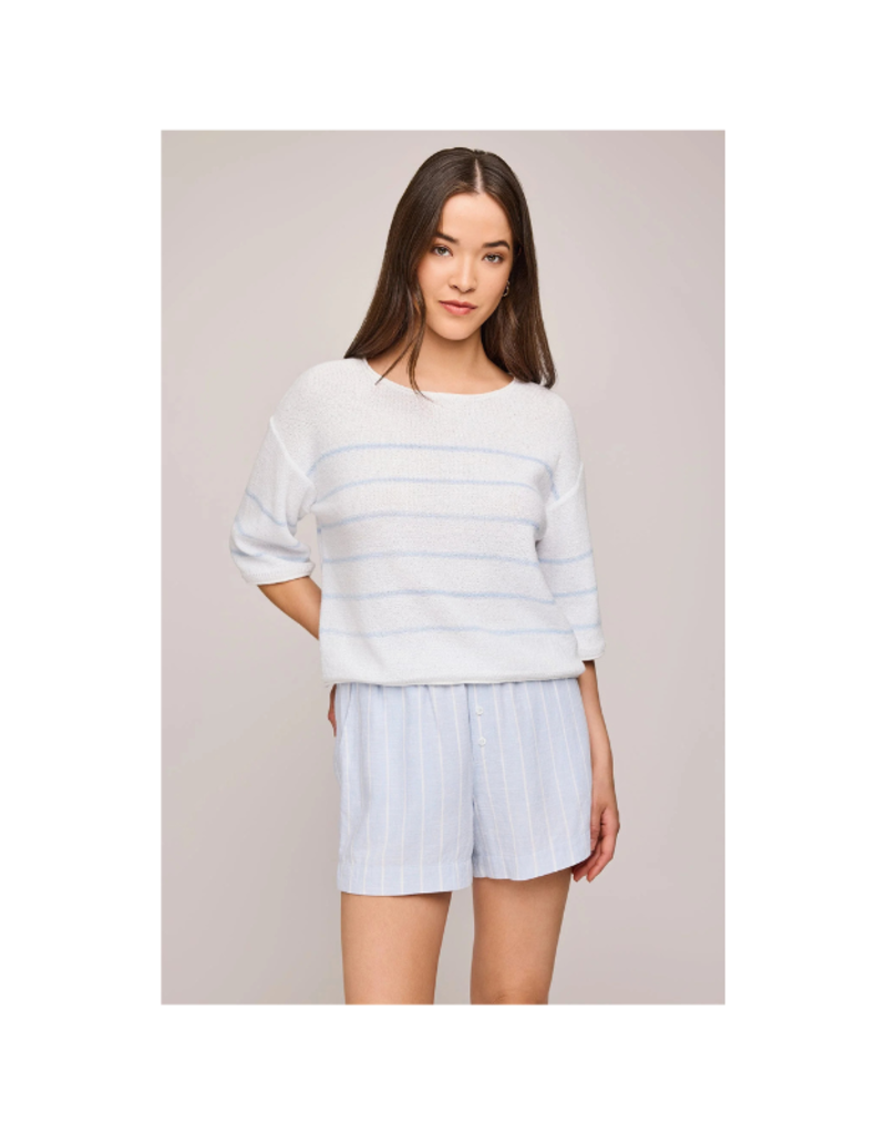 Gentle Fawn Kerrigan Sweater in Blue Sky Stripe by Gentle Fawn
