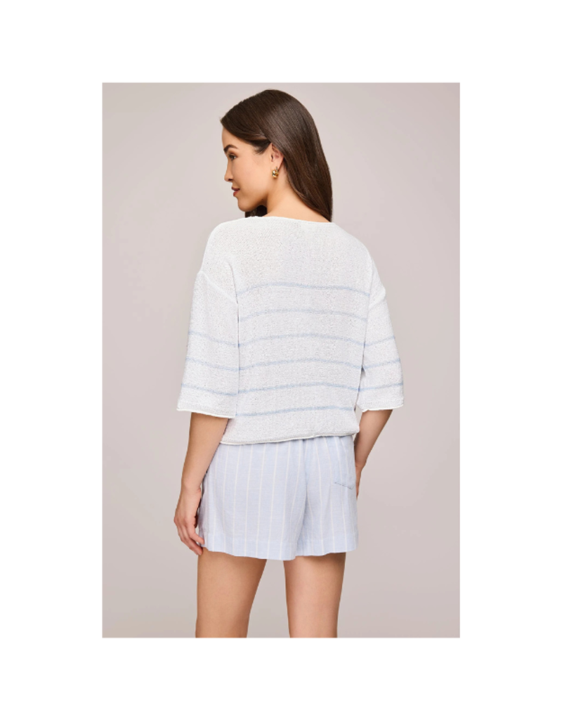 Gentle Fawn Kerrigan Sweater in Blue Sky Stripe by Gentle Fawn