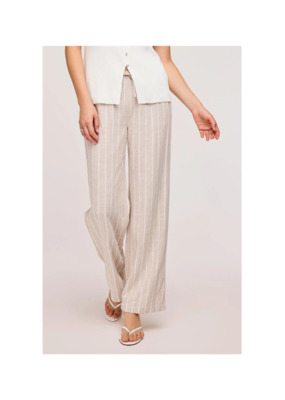 Gentle Fawn Finley Pant in Linen Stripe by Gentle Fawn