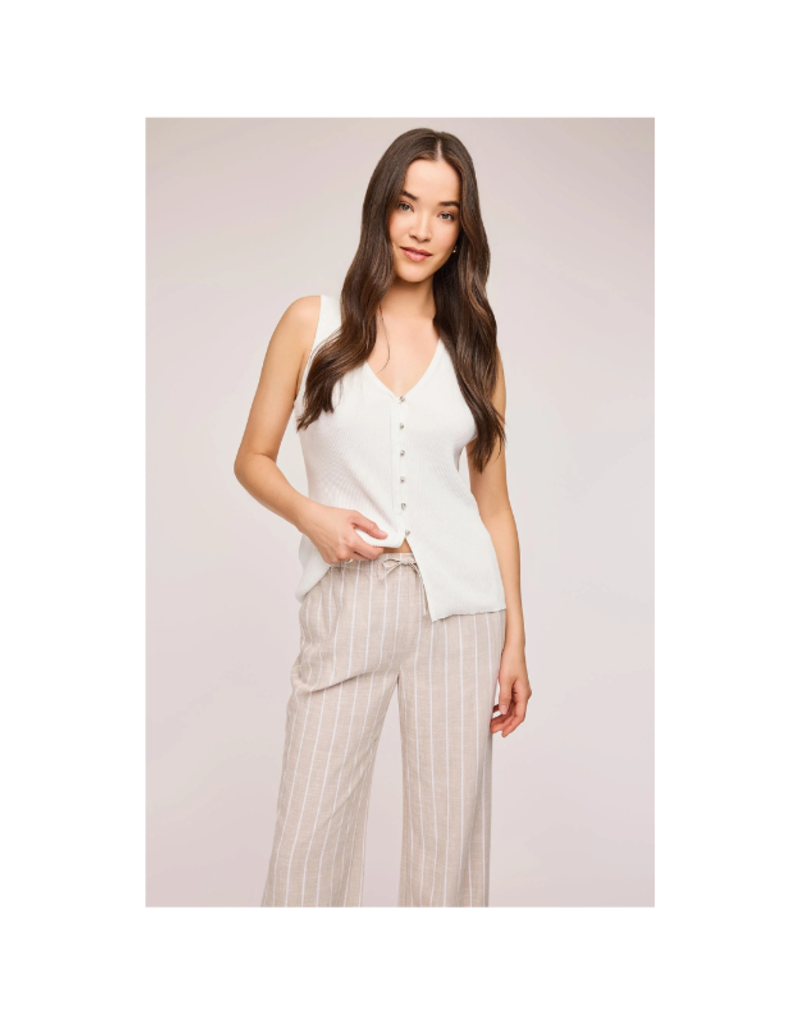 Gentle Fawn Finley Pant in Linen Stripe by Gentle Fawn