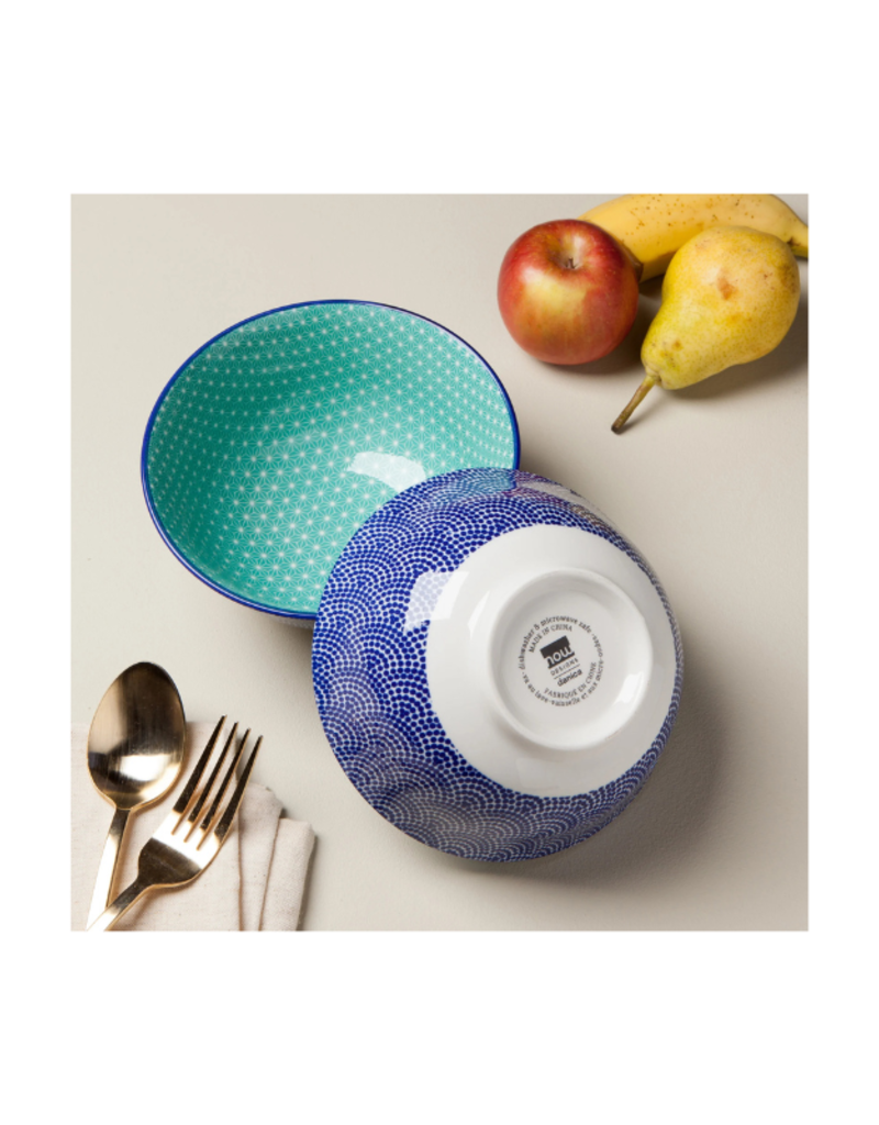 Danica Blue Waves Aqua Bowl 6"