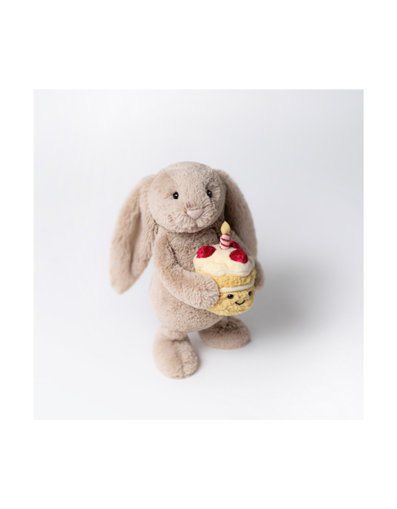 Jellycat Jellycat Amuseables Bashful Beige Bunny Birthday