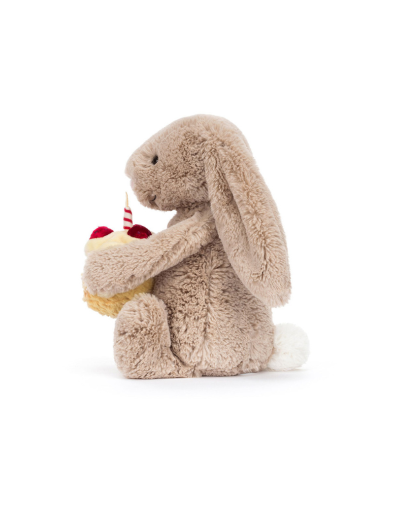 Jellycat Jellycat Amuseables Bashful Beige Bunny Birthday