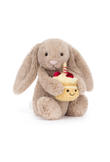 Jellycat Jellycat Amuseables Bashful Beige Bunny Birthday