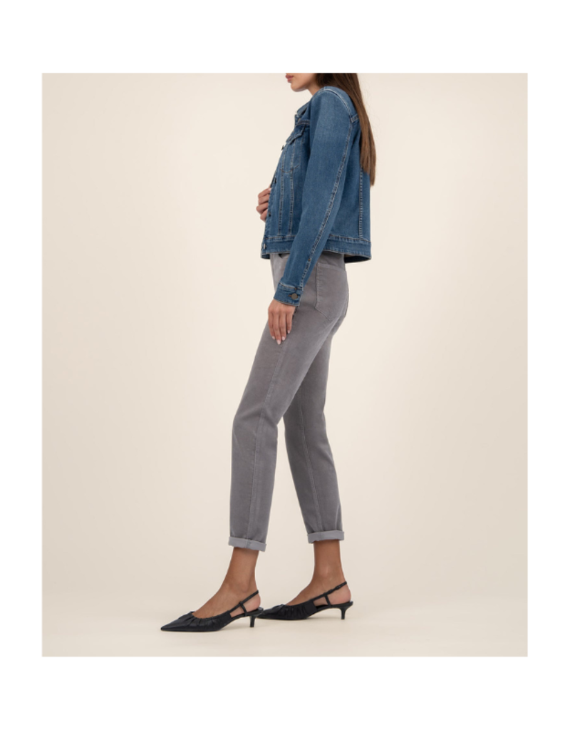 Kut from the Kloth Julia Crop Jacket in Main Wash by Kut from the Kloth