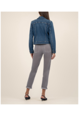 Kut from the Kloth Julia Crop Jacket in Main Wash by Kut from the Kloth