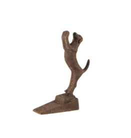 Jumping Dog Iron Door Stop