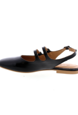 Bueno Estella Slingback Flat in Black by Bueno