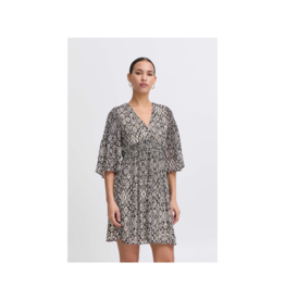 ICHI Neally Dress in Total Eclipse by ICHI