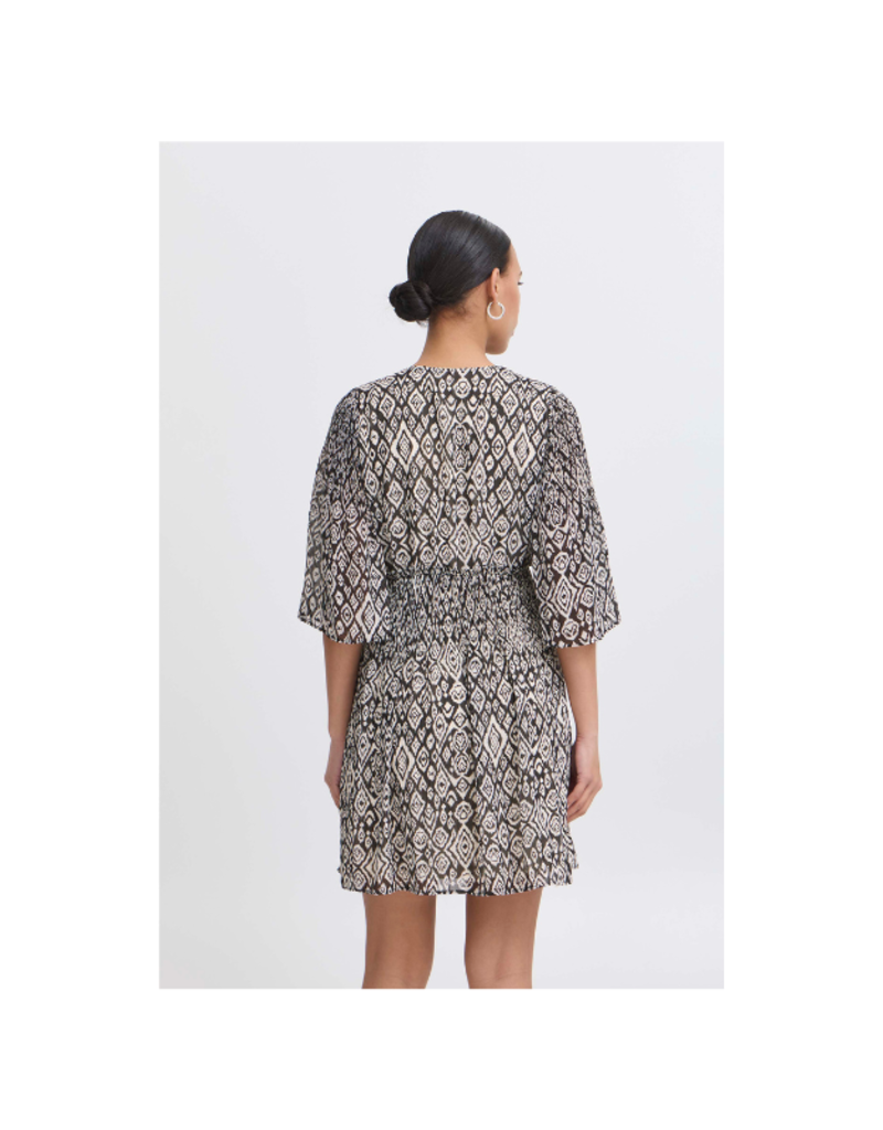 ICHI Neally Dress in Total Eclipse by ICHI