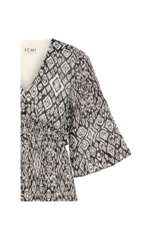 ICHI Neally Dress in Total Eclipse by ICHI
