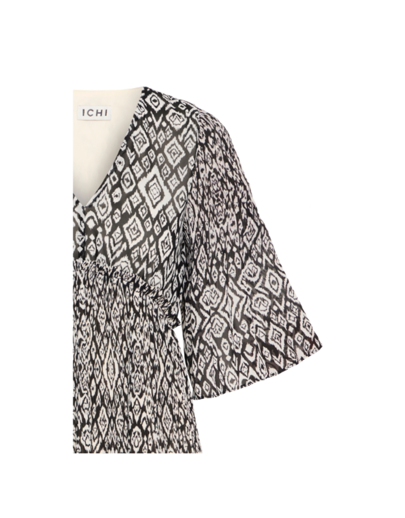 ICHI Neally Dress in Total Eclipse by ICHI