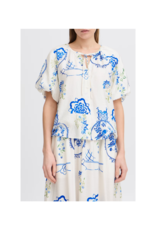 ICHI Lucie Top in Big Scale Tile by ICHI